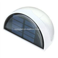 Lâmpadas de energia solar de parede de calha de cerca de LED de painel de energia solar 6